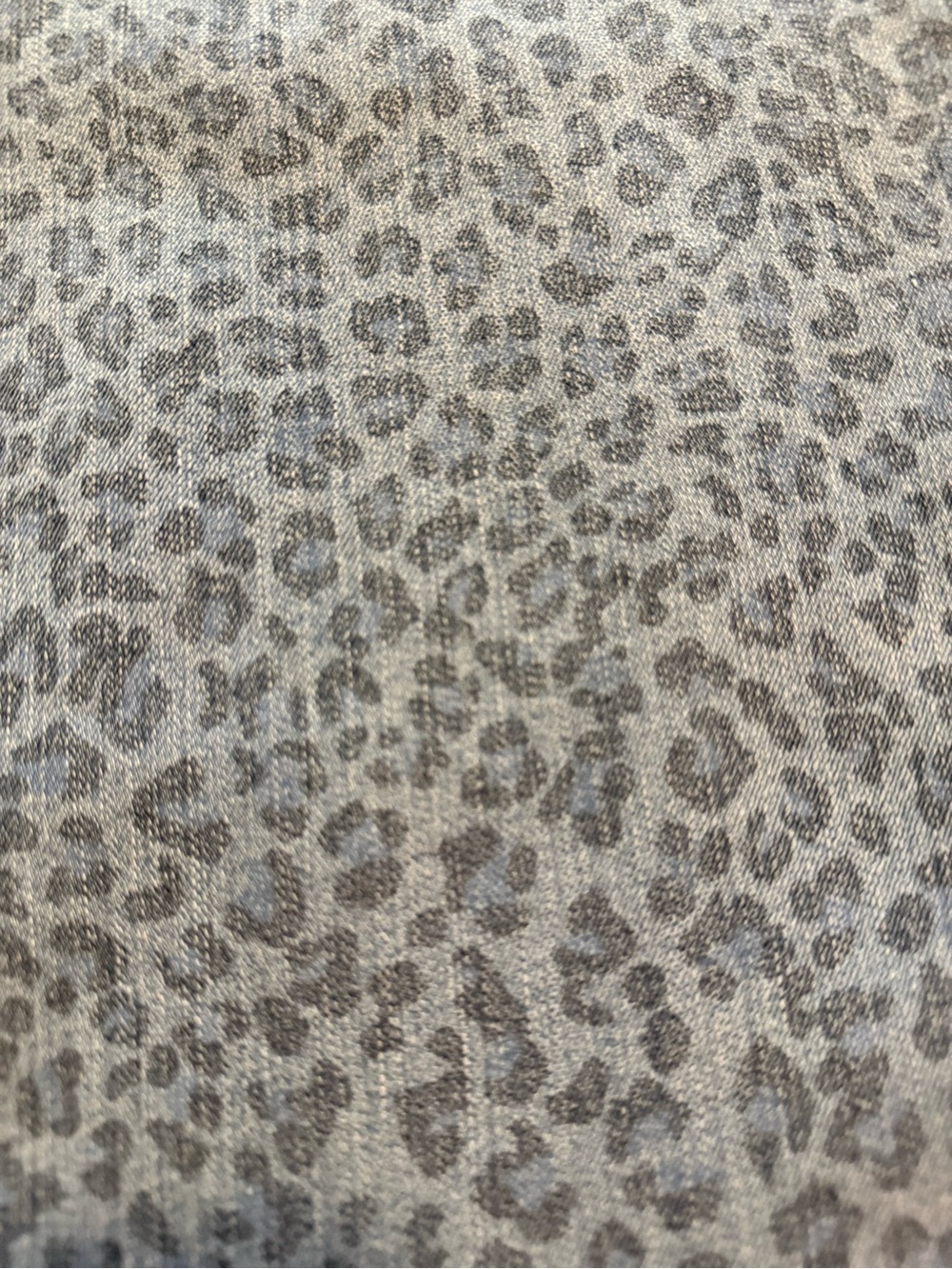 d. jeans Women's Blue Leopard Straight Ankle Skinny Jeans - Picture 3 of 4
